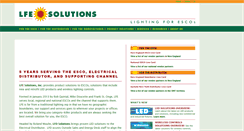 Desktop Screenshot of lfesolutions.com